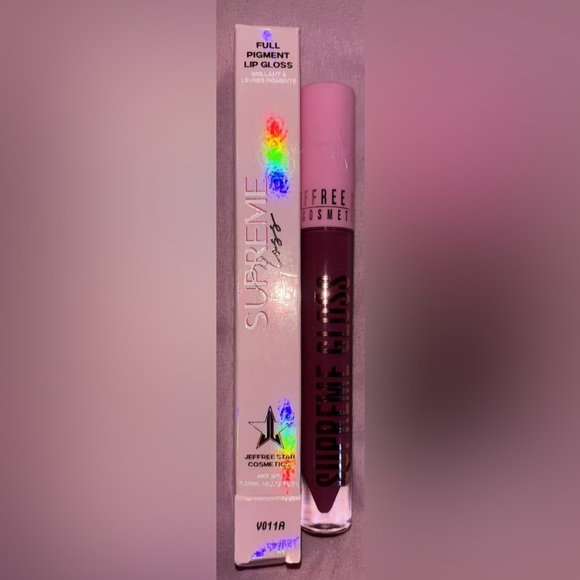 NO SHAME New in Box Jeffree Star Supreme Gloss Rose Mauve  Lipgloss Gloss- New - Picture 2 of 4